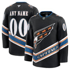 Washington Capitals  Alternate 50th Anniversary Premium Custom Jersey - Black/Red/White