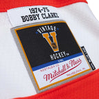 Bobby Clarke Philadelphia Flyers Captain Patch 1974/75 Blue Line Player Jersey - Orange