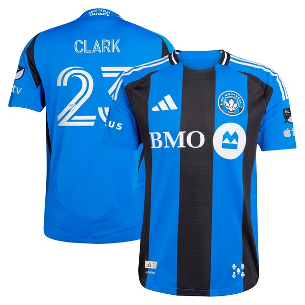 Caden Clark CF Montreal adidas 2025 Montréal Original Authentic Player Jersey - Blue