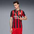 AC Milan Puma 2025/26 Home Replica Jersey - Red/White
