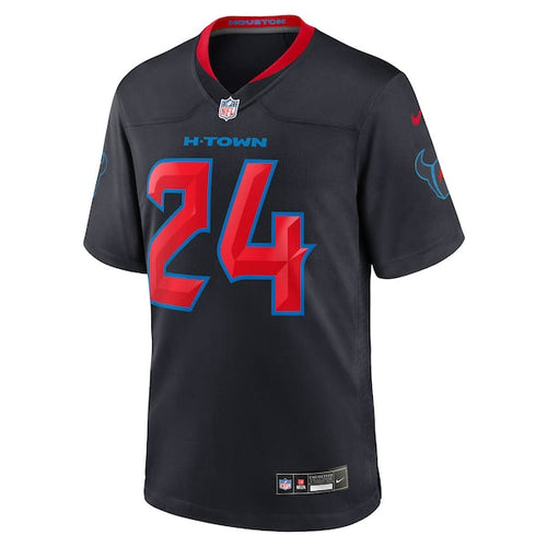 Derek Stingley Jr. Houston Texans Nike 2nd Alternate Game Jersey - Navy
