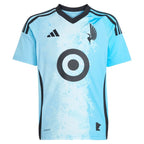 Minnesota United FC adidas Youth 2025 CONVERGENCE Replica Jersey - Blue
