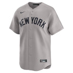 Derek Jeter New York Yankees Nike Away Limited Player Jersey - Gray/White