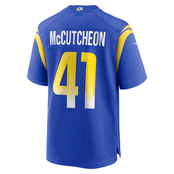 Cameron McCutcheon Los Angeles Rams Nike  Game Jersey - Royal