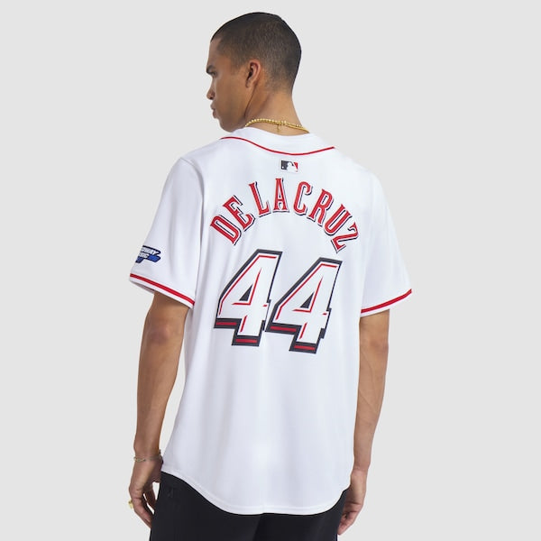 Elly De La Cruz Cincinnati Reds Nike 2025 MLB Speedway Classic Home Limited Player Jersey - White