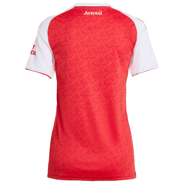 Arsenal adidas Women's 2025/26 Home Replica Jersey - Red/Blue