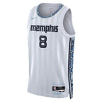 Jaren Jackson Jr. Memphis Grizzlies Nike Unisex 2025/26 Swingman Jersey - White - City Edition