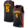 Dejounte Murray Atlanta Hawks Jordan Brand Unisex Swingman Jersey - Statement Edition - Black