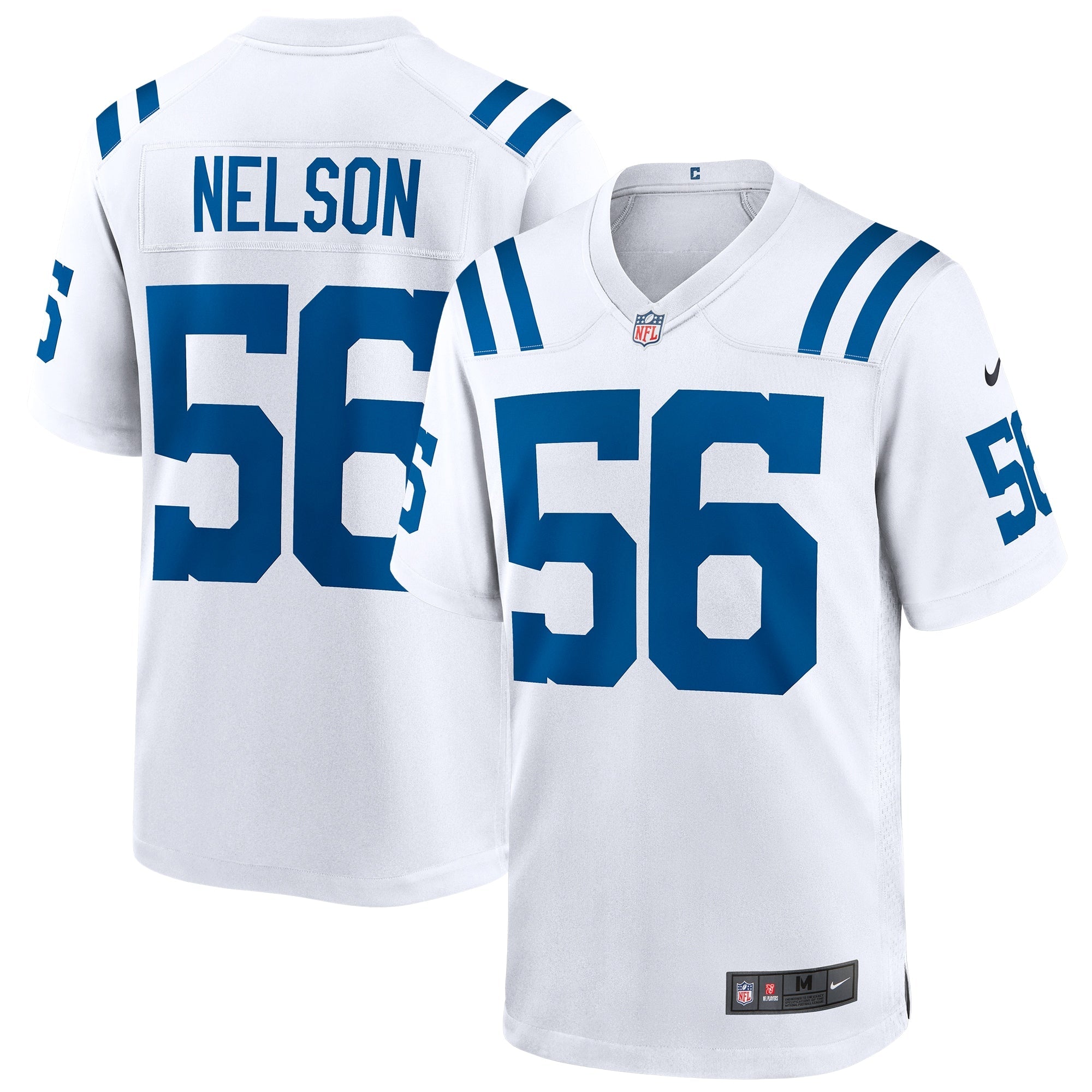 Quenton Nelson Indianapolis Colts Nike Player Game Jersey - Royal/White