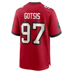 Adam Gotsis Tampa Bay Buccaneers Nike Team Game Jersey -  Red