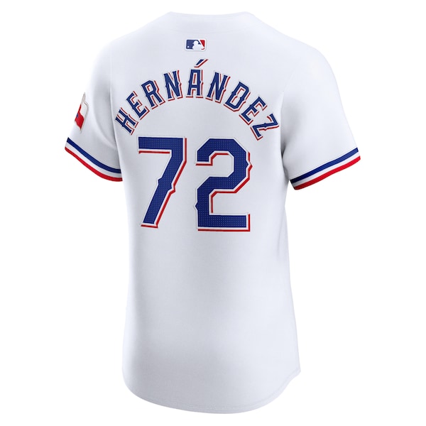 Jonathan Hernández Texas Rangers Nike Home Elite Player Jersey - White