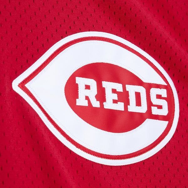 Barry Larkin Cincinnati Reds Youth Cooperstown Collection Mesh Batting Practice Jersey - Red