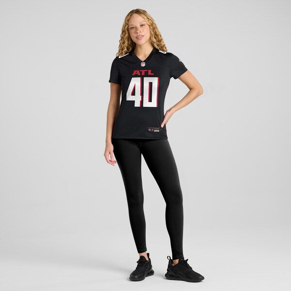 JD Bertrand Atlanta Falcons Nike Women's  Game Jersey -  Black