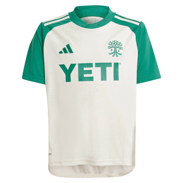 Sebastián Driussi Austin FC adidas Youth 2024 The Armadillo Kit Replica Player Jersey – Tan