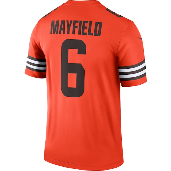Baker Mayfield Cleveland Browns Nike Inverted Legend Jersey - Orange