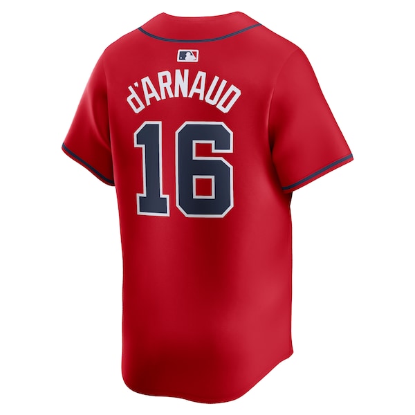 Travis d'Arnaud Atlanta Braves Nike Limited Jersey - Red