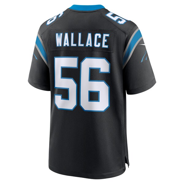 Trevin Wallace Carolina Panthers Nike  Game Jersey -  Black