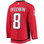 Alexander Ovechkin Washington Capitals adidas Home Primegreen Authentic Pro Player - Jersey - Red