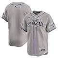 Colorado Rockies Nike Road Limited Jersey – Gray