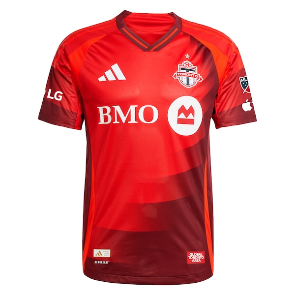 Toronto FC adidas 2025 Club Kit Authentic Jersey - Red