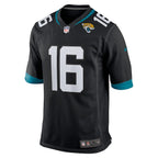 Trevor Lawrence Jacksonville Jaguars Nike Alternate Game Jersey - Black