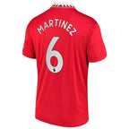 Lisandro Martínez Manchester United adidas 2022/23 Home Replica Player Jersey - Red