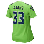 Jamal Adams Seattle Seahawks Nike Women's  Game Jersey - Neon Green