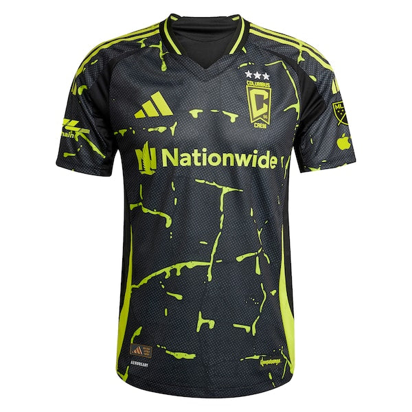 Diego Rossi Columbus Crew adidas 2025 The Goosebumps Kit Authentic Player Jersey - Black