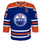 Connor McDavid Edmonton Oilers Youth Home Premier Player Jersey - Royal/Navy