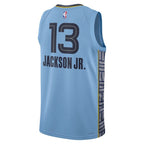 Jaren Jackson Jr. Memphis Grizzlies Jordan Brand Unisex Swingman Jersey - Statement Edition - Light Blue