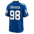 Tony Siragusa Indianapolis Colts Nike Indiana Nights Alternate Game Jersey - Royal/Royal