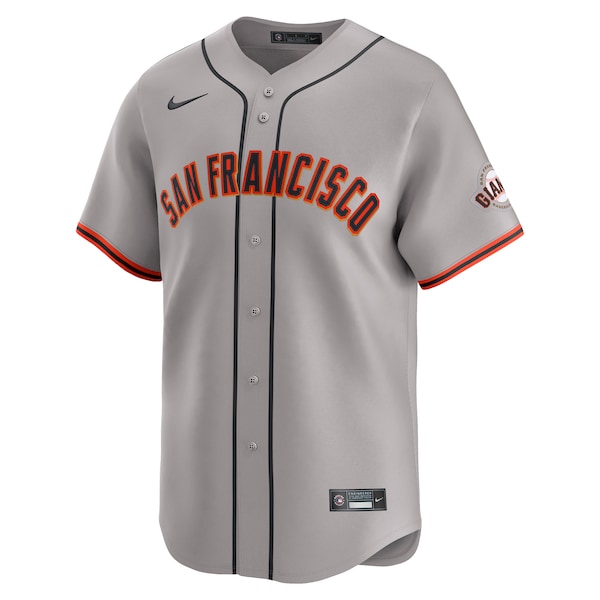 Keaton Winn San Francisco Giants Nike Away Limited Player Jersey - Gray/Cream