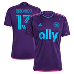 Brandt Bronico Charlotte FC adidas 2023 Crown Jewel Kit Replica Jersey - Purple