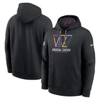 Washington Commanders Nike 2024 NFL Crucial Catch Club Pullover Hoodie - Black