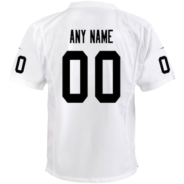 Las Vegas Raiders Nike Youth Team Custom Game Jersey - White