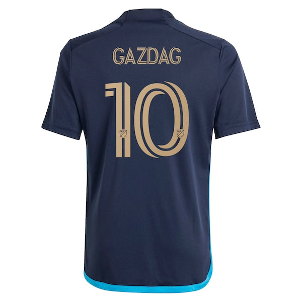 Daniel Gazdag Philadelphia Union adidas Youth 2024 The XV Kit Replica Player Jersey – Navy