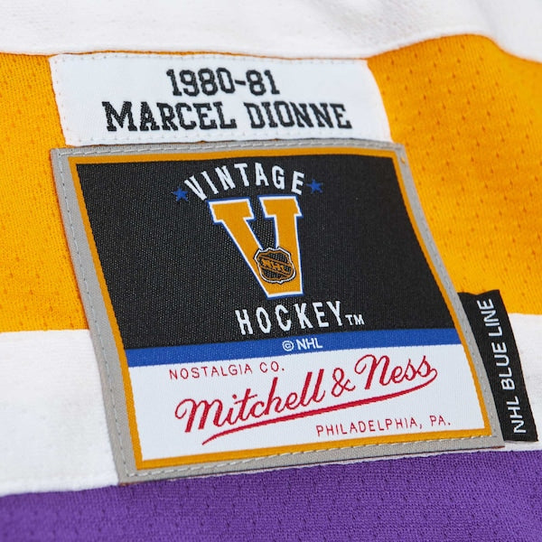 Marcel Dionne Los Angeles Kings  1980/81 Blue Line Player Jersey - Purple