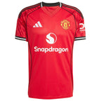 Bruno Fernandes Manchester United adidas Home 2025/26 Replica Player Jersey - Red/White