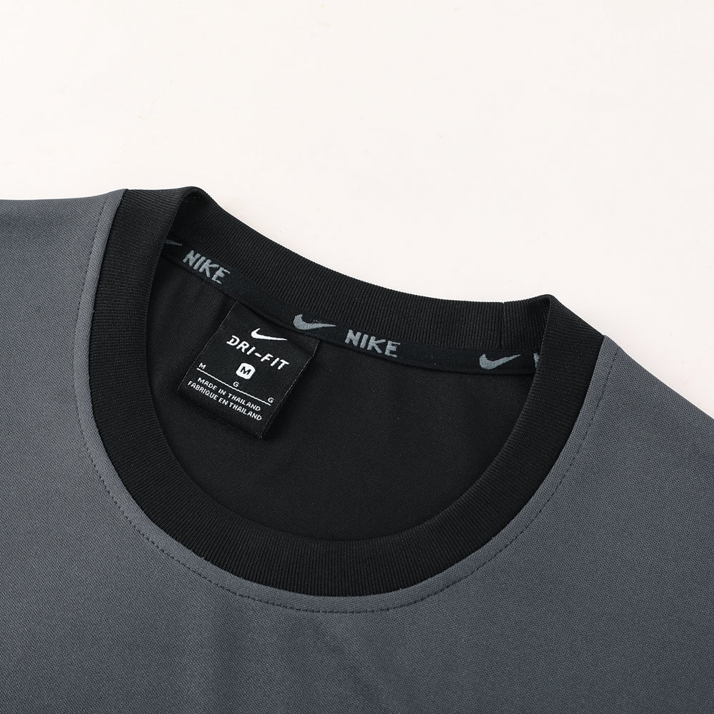 Nike Short Sleeve Training Jersey Set-ND03- Black/Grey