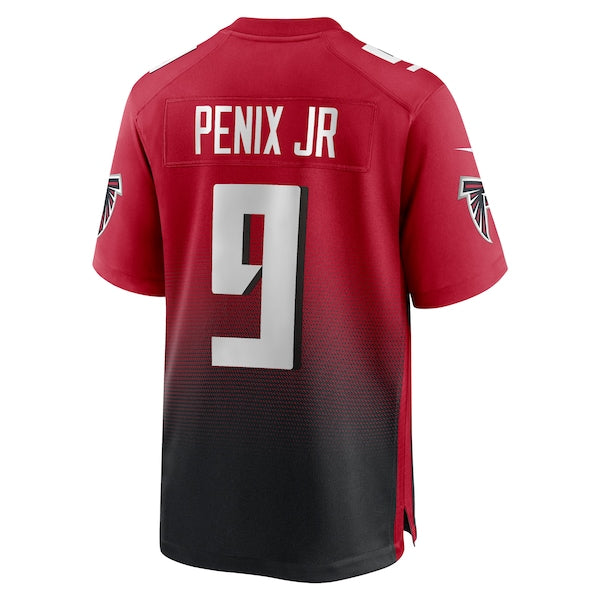Michael Penix Jr. Atlanta Falcons Nike Alternate Game Jersey -  Red/Black/White