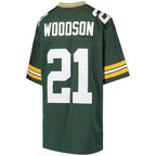 Charles Woodson Green Bay Packers Youth Retired Player Legacy Jersey - Green