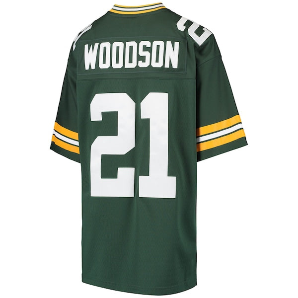 Charles Woodson Green Bay Packers Youth Retired Player Legacy Jersey - Green