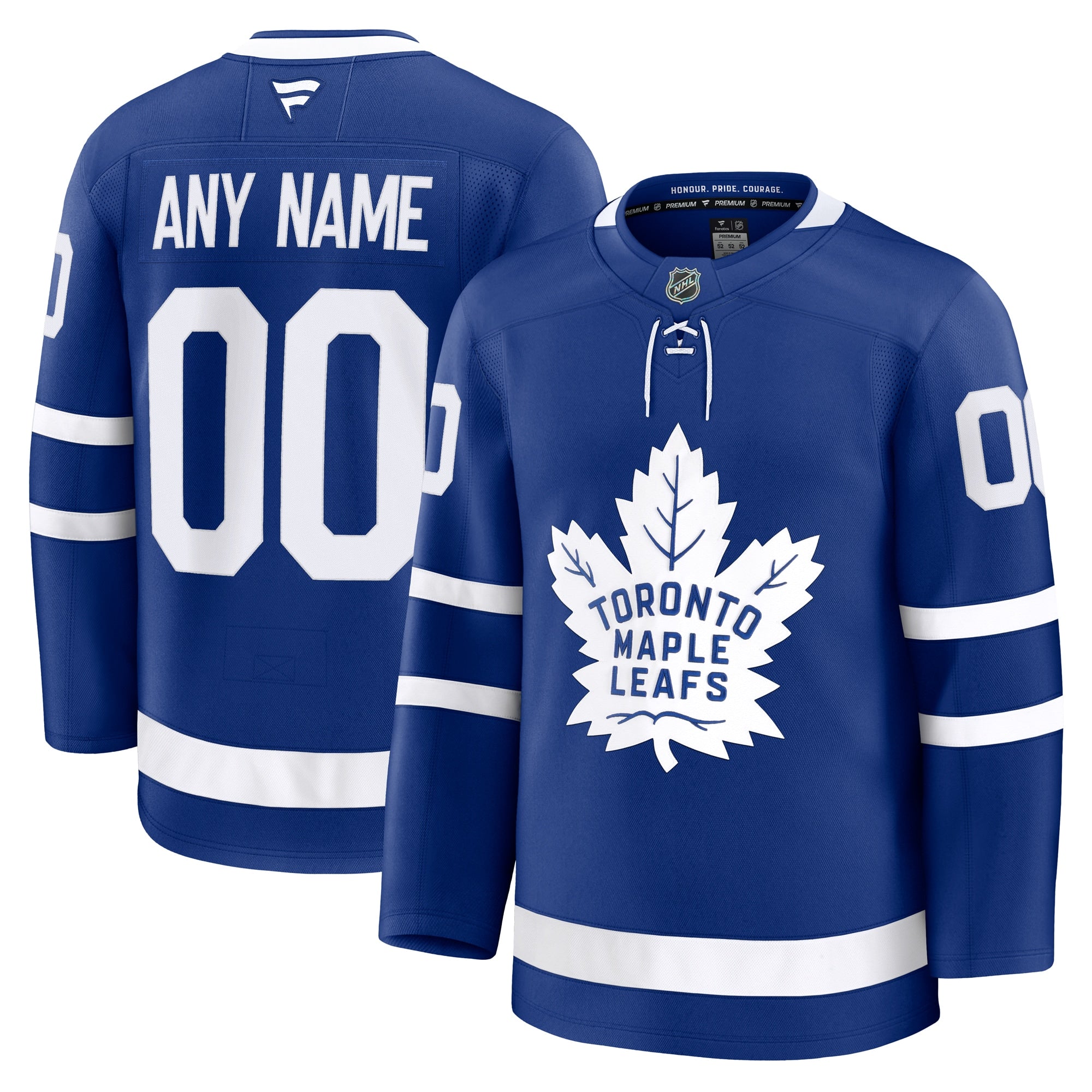 Toronto Maple Leafs x drew house  Alternate Premium Custom Jersey - Black/Blue/White