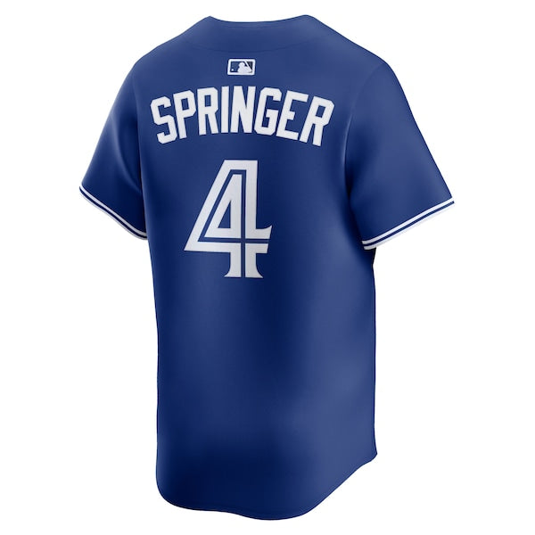 George Springer Toronto Blue Jays Nike Alternate 2 Limited Jersey - Royal