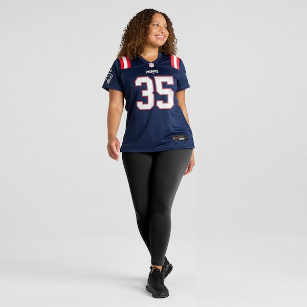 Miles Battle New England Patriots Nike Women's  Game Jersey -  Navy