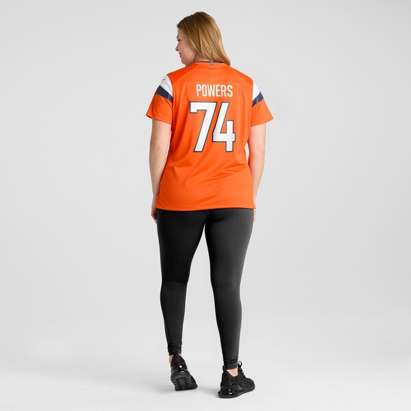 Ben Powers Denver Broncos Nike Women's Team Game Jersey -  Orange