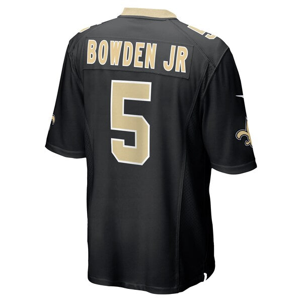 Lynn Bowden Jr. New Orleans Saints Nike Team Game Jersey -  Black