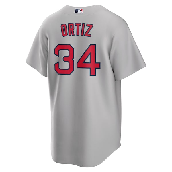 David Ortiz Boston Red Sox Nike Road Replica Player Jersey - Gray/Navy/Red/White