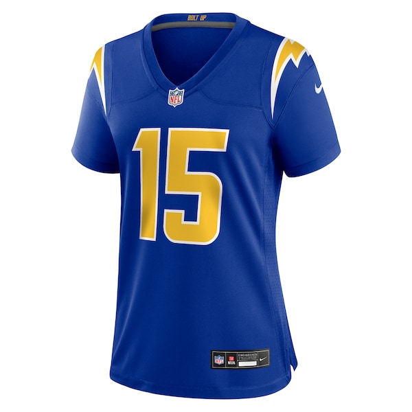 Ladd McConkey Los Angeles Chargers Nike Women's Alternate Game Jersey -  Royal/Navy/White