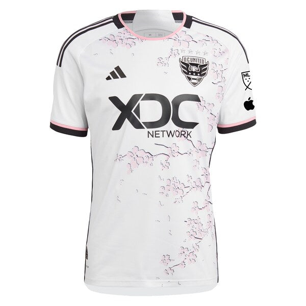 Christian Benteke D.C. United adidas 2024 The Cherry Blossom Kit Authentic Player Jersey - White
